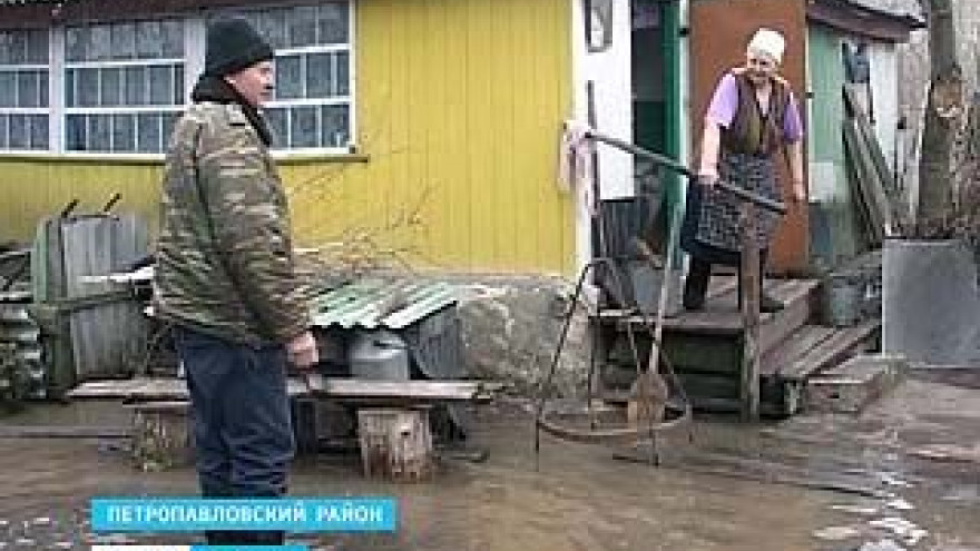 Резкое потепление и дождь вызвали серьезный паводок на юге области