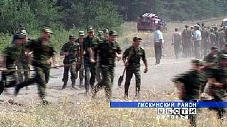Из-за очередного пожара жителей села Духовое пришлось эвакуировать