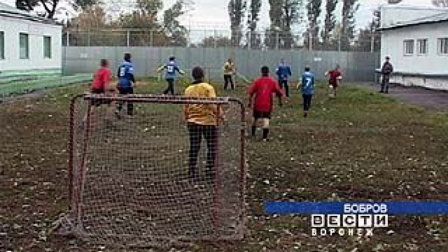 В Бобровской колонии заключенным позволили заниматься спортом