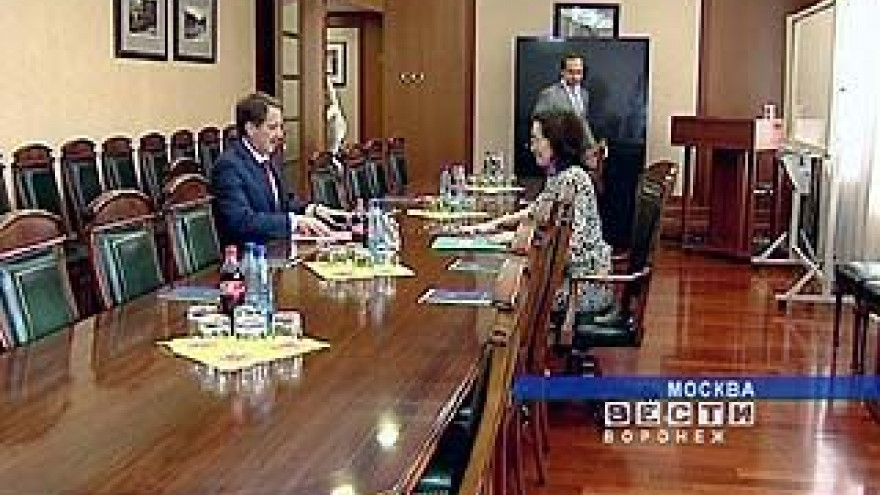 Губернатор Воронежской области встретился с Эльвирой Набиулиной