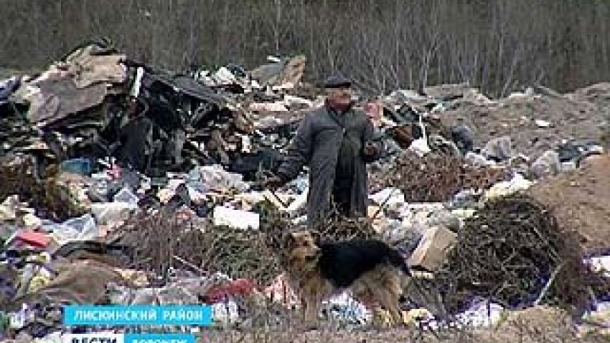 В Лискинском районе мусор вывозят не на полигоны, а вываливают на окраинах сел
