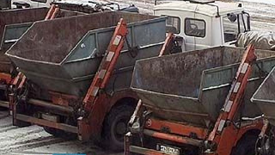 В Советском районе исчезли контейнеры для крупногабаритных отходов