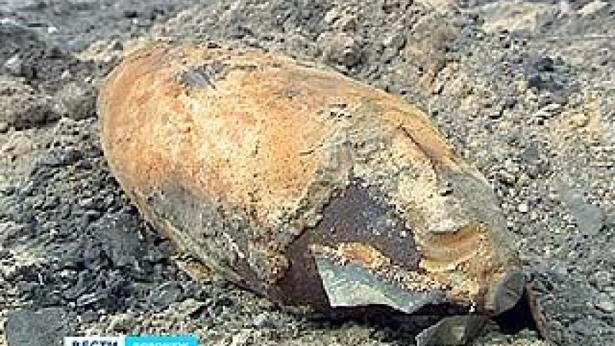 На Беговой обнаружили снаряд времен Великой Отечественной