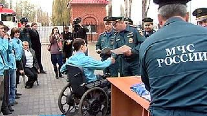 В Воронежском Управлении МЧС состоялся необычный выпуск