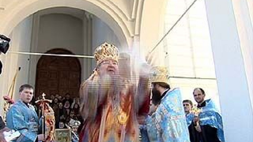 Православные воронежцы отмечают Благовещение
