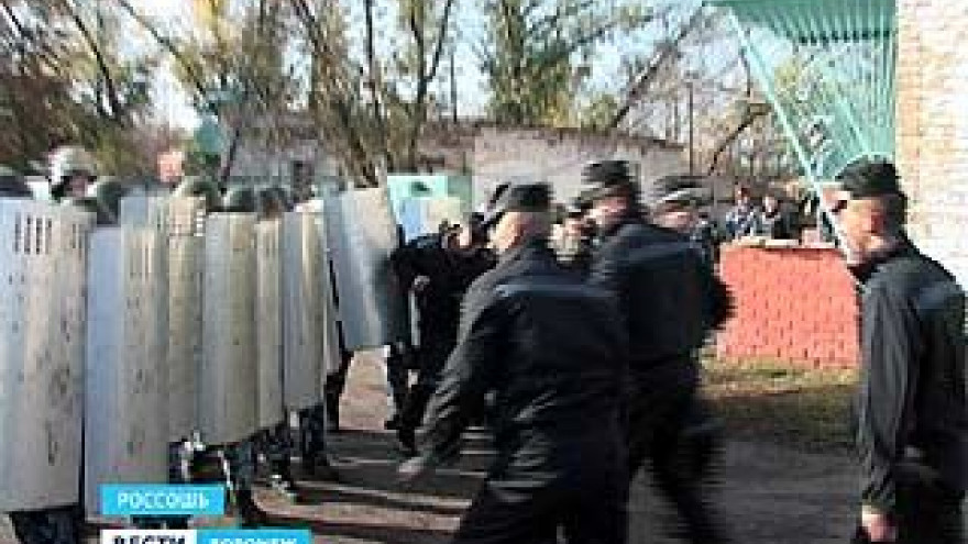 В Россошанской колонии провели учения
