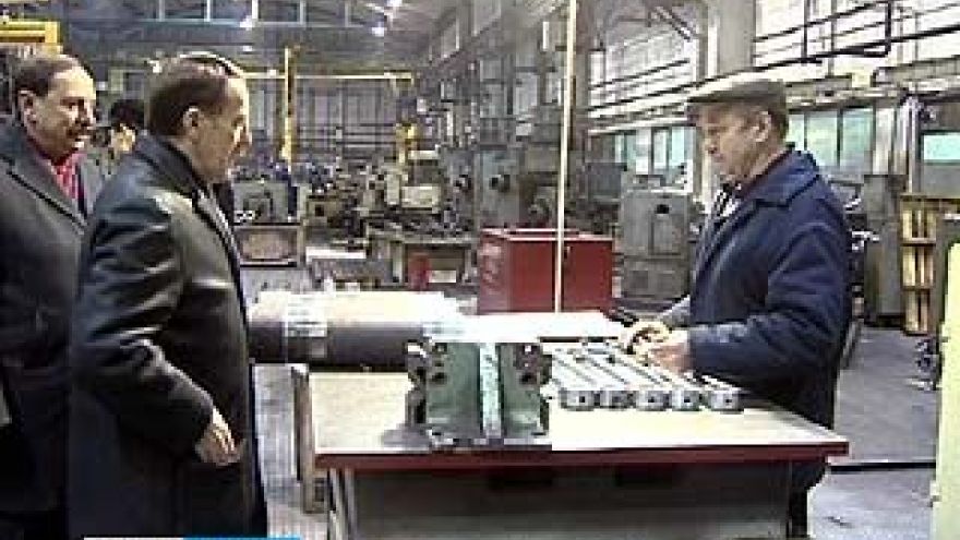 Губернатор посетил один из крупнейших воронежских заводов - "Рудгормаш"