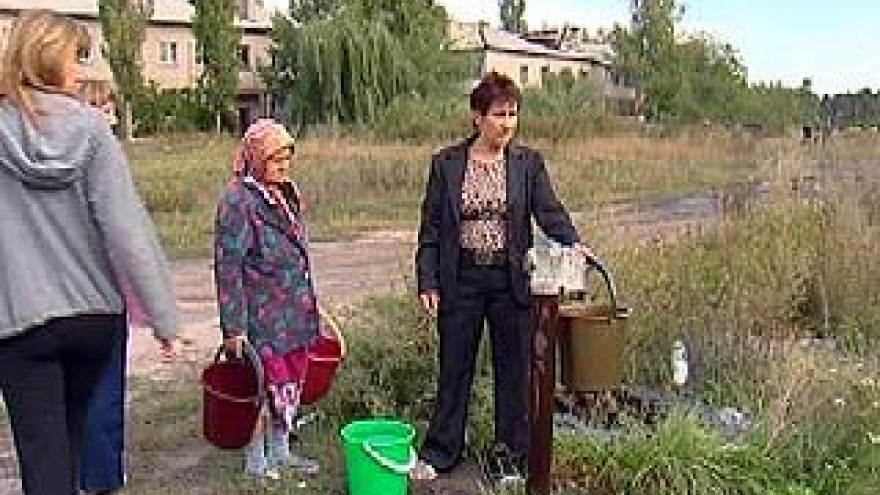 На улице Пятилетка в Репном большой спрос на воду
