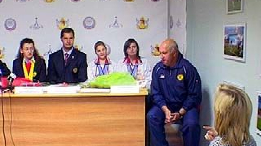 В Воронежском музее спорта поздравляли паралимпийцев