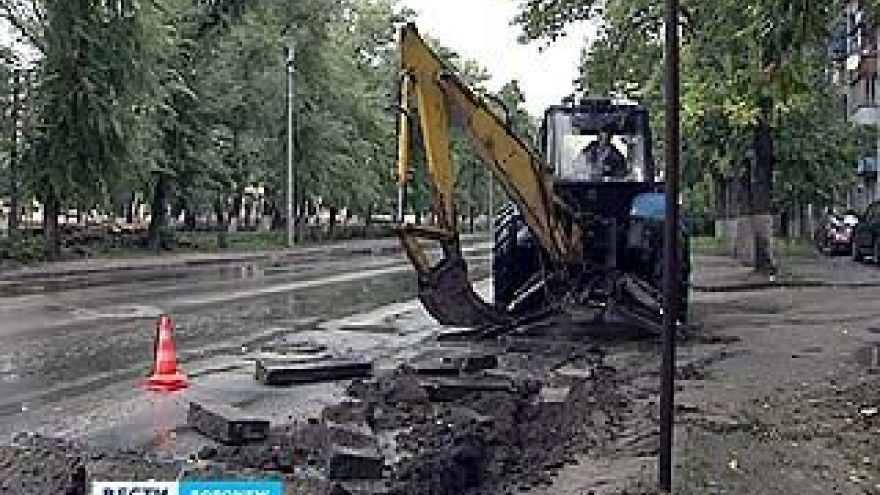 На одной из самых проблемных дорог в Воронеже начался ремонт