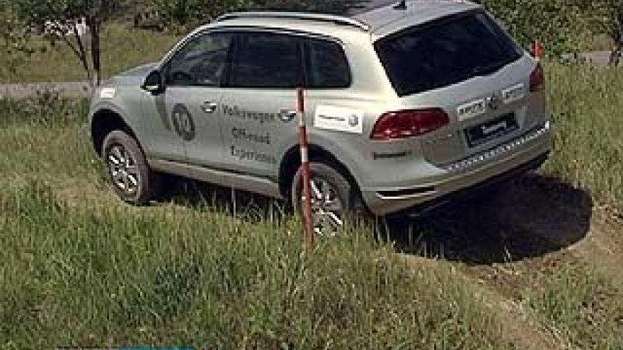 Тест-драйв внедорожников "Volkswagen" провели в Воронеже в Белом Колодце