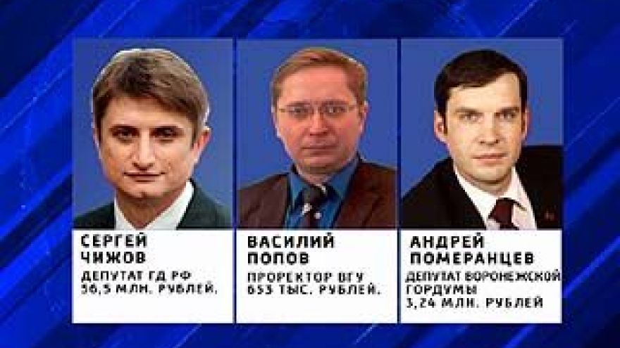 Центризбирком опубликовал доходы воронежских кандидатов в депутаты