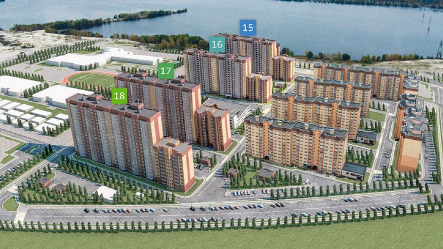 В Воронеже представили проект застройки намывной территории в Железнодорожном районе