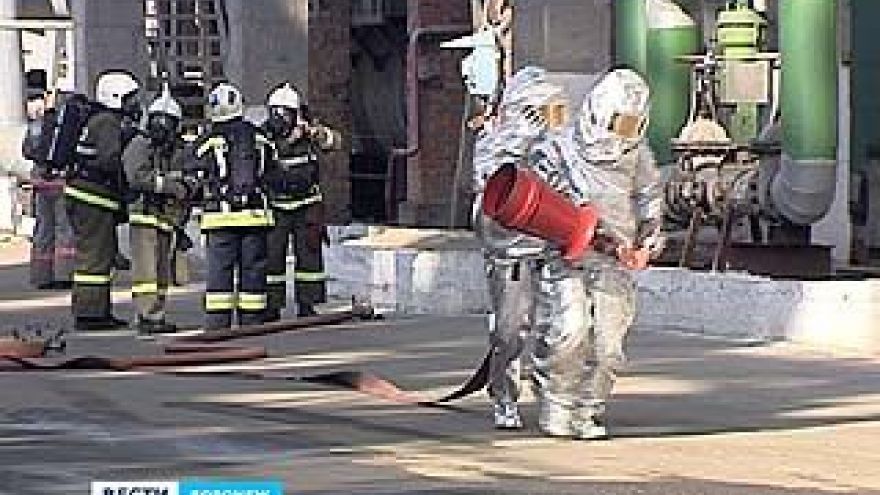На "Воронежсинтезкаучук" прошли учения по гражданской обороне