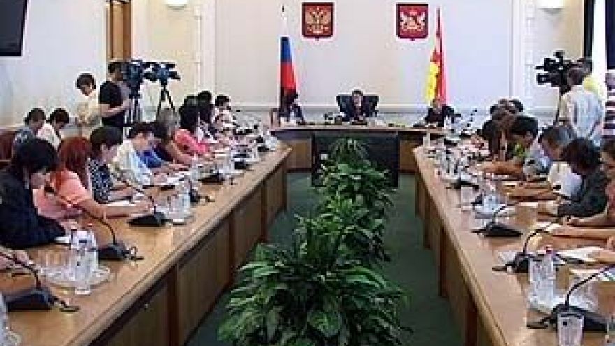 Губернатор Воронежской области встретился с журналистами