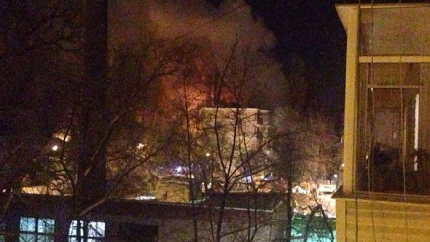 СРОЧНО: В Воронеже в жилом доме произошёл мощнейший взрыв газа