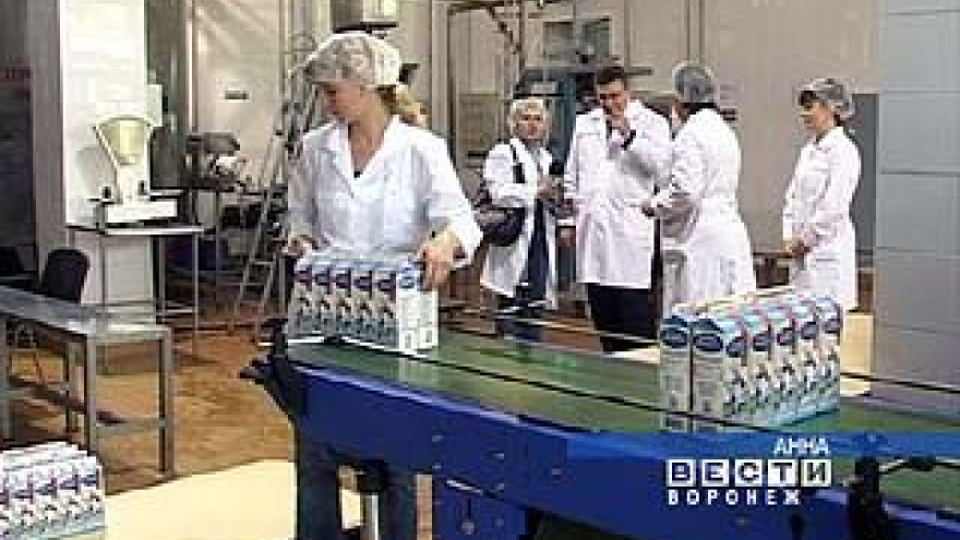 Аннинский завод по производству молочных продуктов работает болеее 30 лет