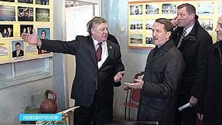 Губернатор побывал в Нововоронеже с рабочей поездкой
