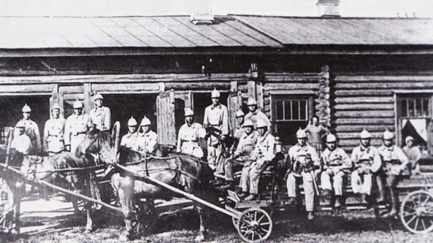 Декабрь 1644 года. В Воронеже организована первая пожарная команда