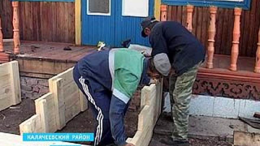 Детский лагерь "Солнышко" в Калаче ремонтируют буквально всем миром