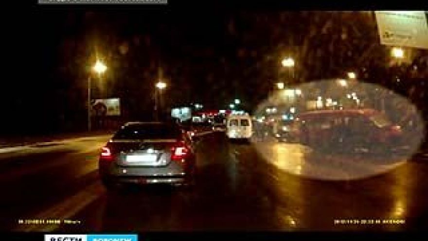 Страшная авария произошла у стадиона "Динамо"