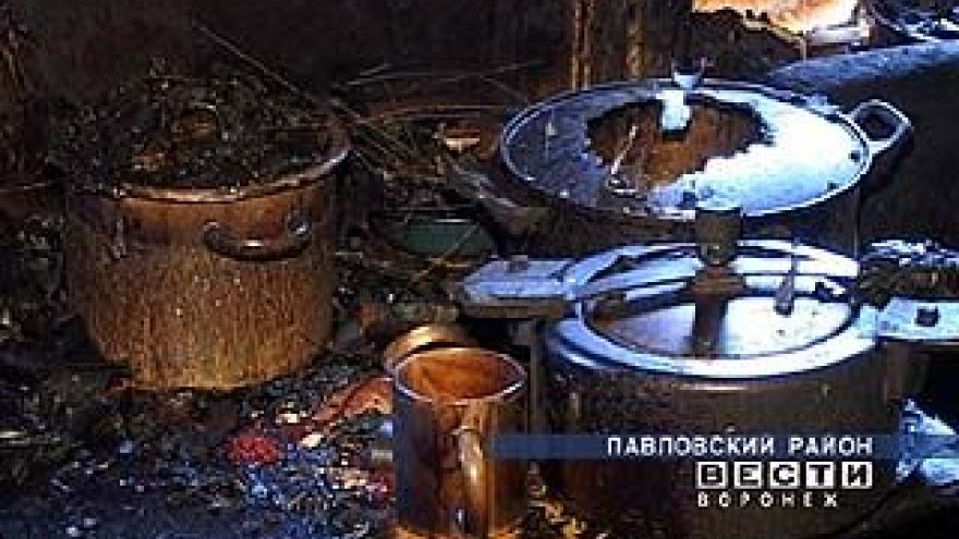 В селе Воронцовка произошел пожар