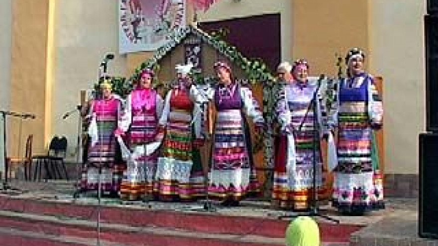 Фестиваль "Играй гармонь, звени частушка" прошел в Придонском