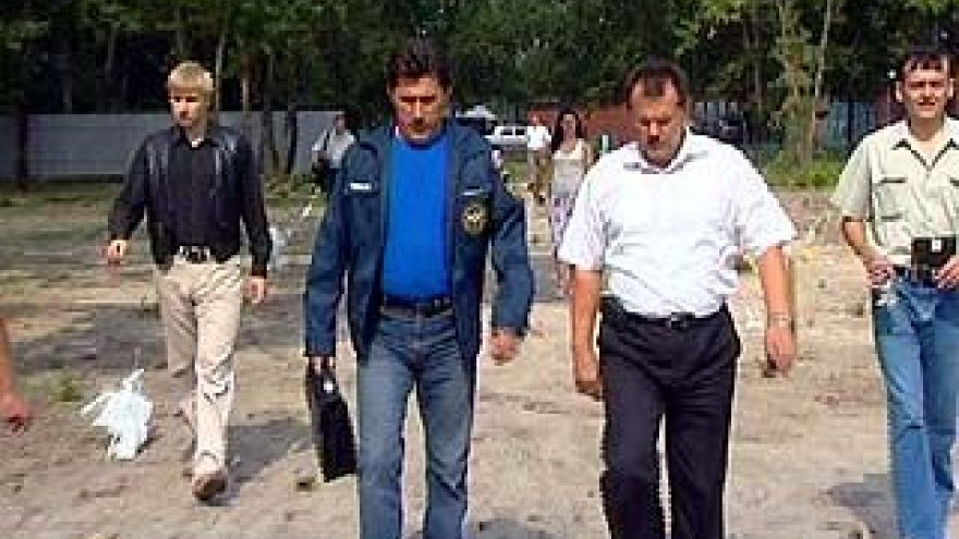Мэр Борис Скрынников посетил объект на Вогресовской дамбе