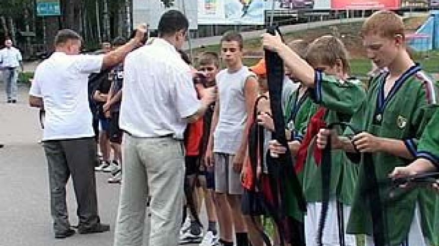 На базе "Олимпик" прошел кубок Воронежской области по борьбе на поясах