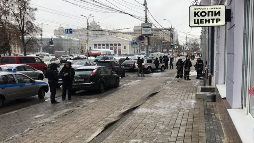 Чиновникам мэрии Воронежа разрешили вернуться на рабочие места после эвакуации