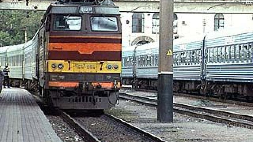 В Таловском районе загорелся локомотив поезда "Новороссийск - Воркута"