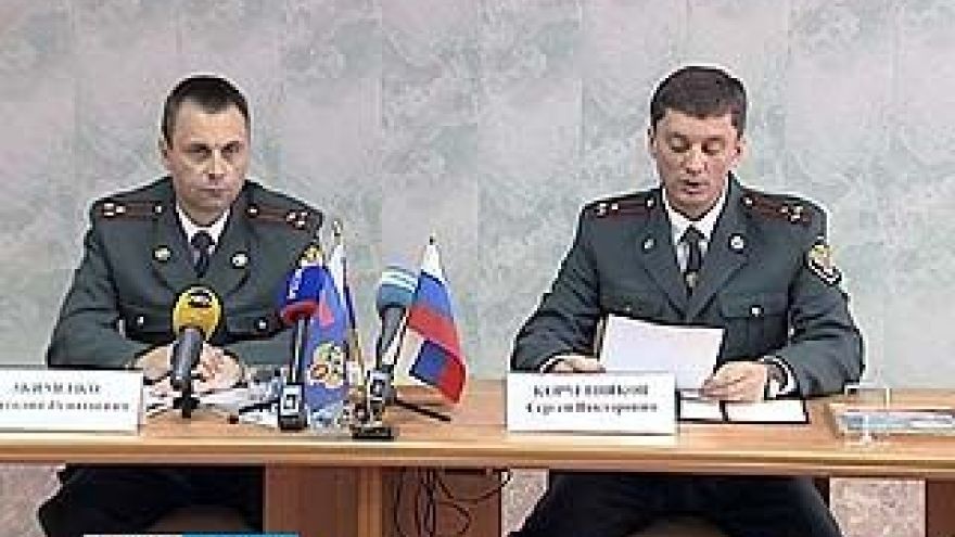 Начальник Управления ФСКН Воронежа Анатолий Акименко провел пресс-конференцию