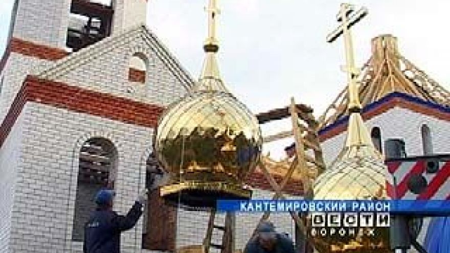 Храм святого князя Александра Невского возрождается