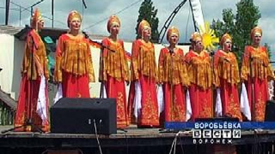Мамонские коллективы выступили с творческой программой "Мое Придонье"