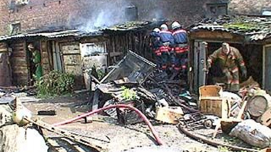 На территории Воронежской области два человека погибли в пожаре
