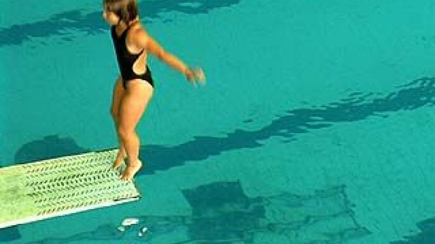 Закончились соревнования по прыжкам в воду