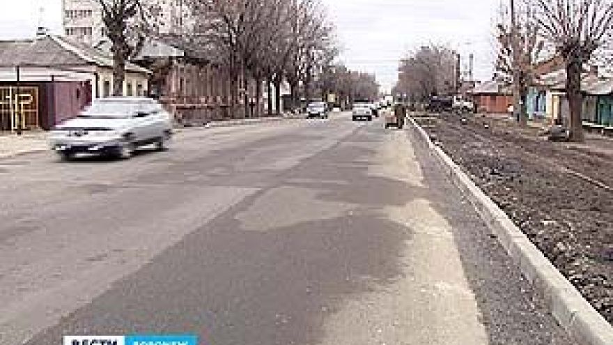 На улице Краснознаменная полностью закончились все работы