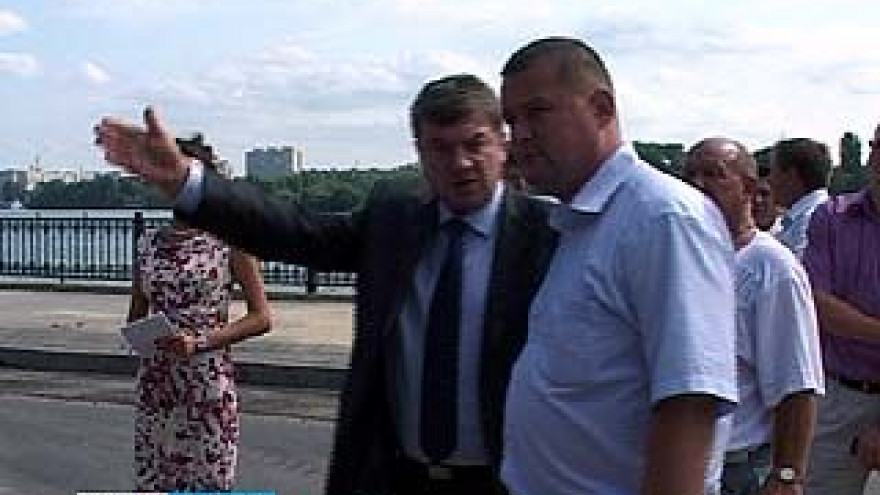 Воронежский мэр в очередной раз объехал все участки подготовки к юбилею города