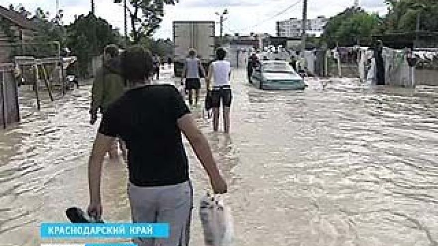 В затопленном Крымске были и воронежцы - ученики школы ╧73