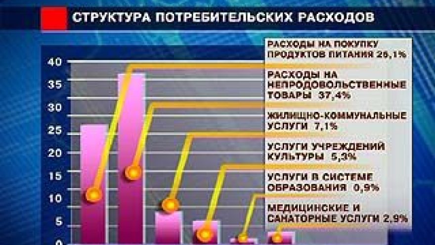 В месяц воронежцы в среднем тратят 9 тысяч 240 рублей