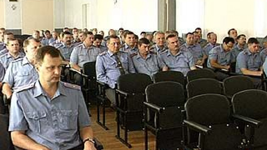 Милиционеры повышают квалификацию