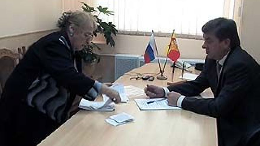 Глава Воронежа Сергей Колиух провел прием граждан