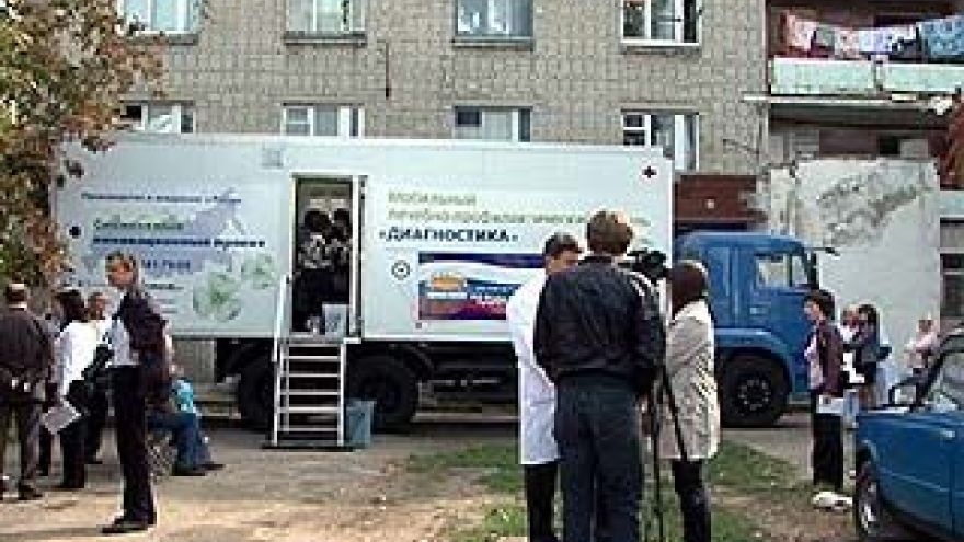 Больница на колесах добралась до Воронежа