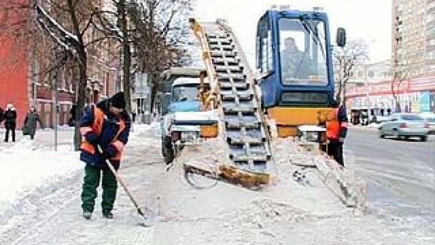 Новогодние каникулы обернулись для коммунальщиков трудовыми буднями