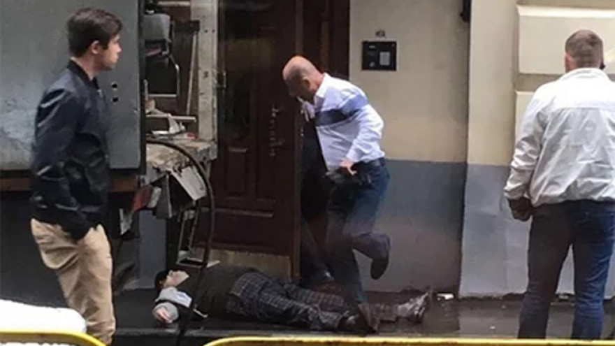 Убийство экс-главы воронежской армянской диаспоры в Москве попало на видео