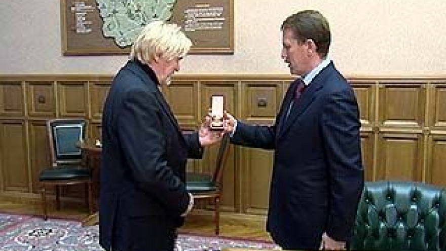 Балетмейстер Владимир Васильев получил "Благодарность от земли Воронежской"