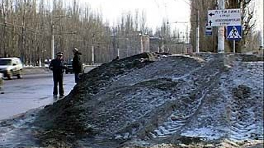 500 тысяч рублей из городского бюджета растаяли вместе со снегом