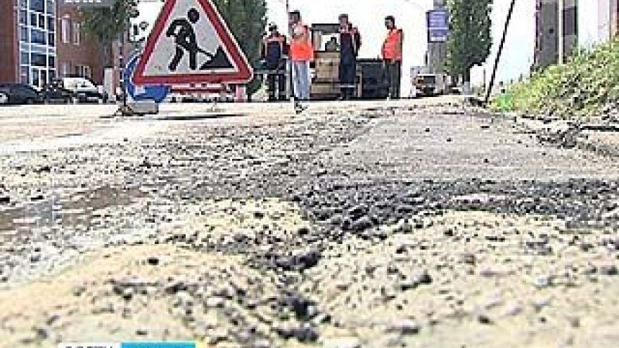 Воронежские дорожники почти выполнили план на лето