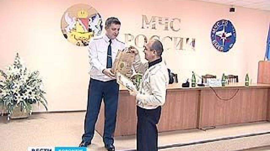 Воронежские спасатели отмечают профессиональный праздник