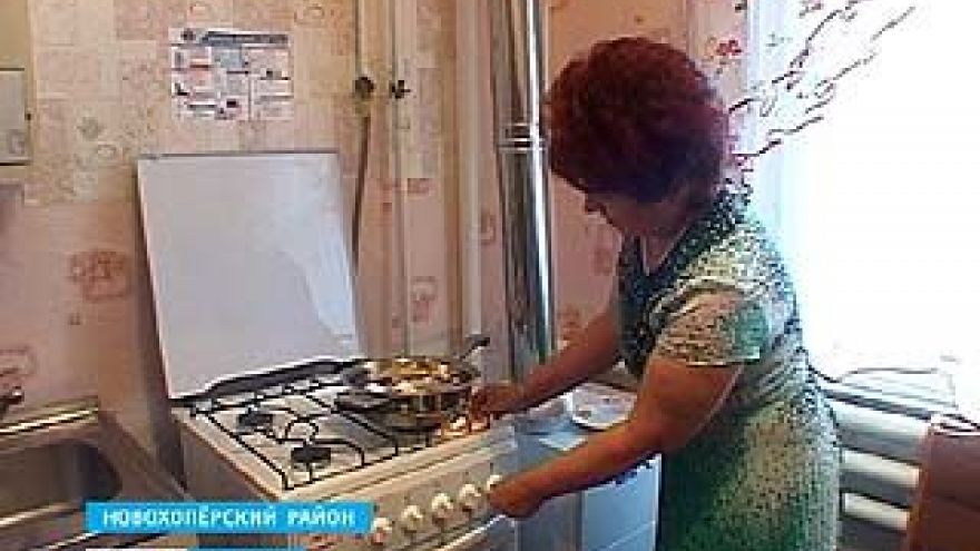 В домах жителей Новоперского и Грибановского района появились газовые плиты
